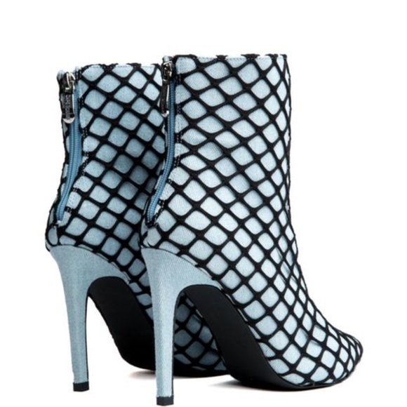 Cape Robbin Shoes - Cape Robbin  Women's Blue Gigi-38 Denim Bootie